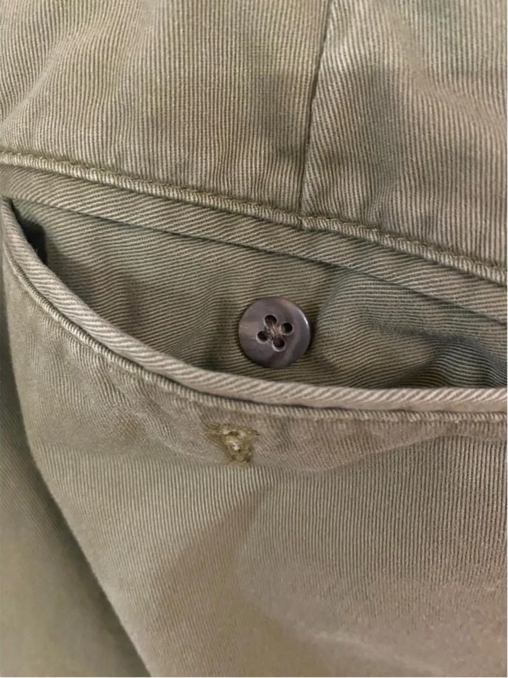 Polo Ralph Lauren Classic Chino Pants Olive Green Men’s 38x30 Cotton Preppy